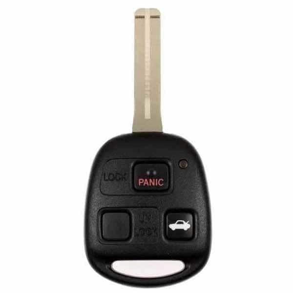 Oem OEM: NEW: 2001-2008 Lexus ES330 LS430 / 3-Button Remote Head Key / PN: 89070-33751 / HYQ12BBT RHK-LEX-3751 - main